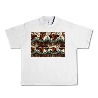 Lunar Rock Longhorn Cow Pattern Urban Heavy Tee - CowhideDigitalArt