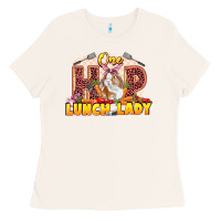 Bone One hip lunch lady Easter Day Ladies Tee - LillyAllenDesigns
