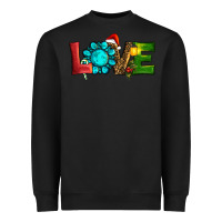Black christmas gemstone love Heavyweight Sweatshirt - RanaPortraitStore