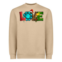 Mushroom christmas gemstone love Heavyweight Sweatshirt - RanaPortraitStore