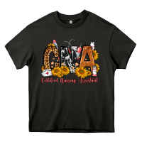Asphalt Cna Certified Nursing Assistant Heavy Core Tee - FaDigitalArtStudio