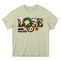 Mossy christmas love nurselife Heavy Core Tee - RanaPortraitStore