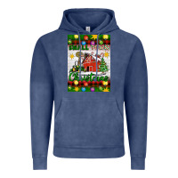 Vintage Denim Small Town Christmas Vintage Hoodie - Artiststas
