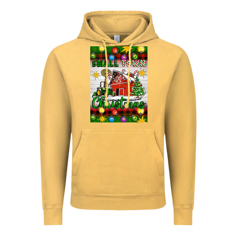 Small Town Christmas Vintage Hoodie by Artiststas | Teevron