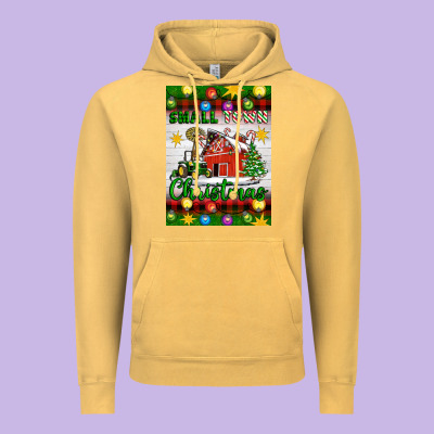 Small Town Christmas Vintage Hoodie Designed By Artiststas