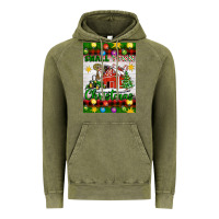 Vintage Olive Small Town Christmas Vintage Hoodie - Artiststas