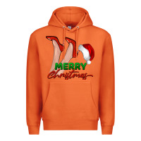Carrot merry Christmas heels Premium Hoodie - BarkalooDesign