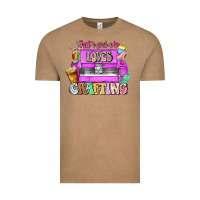 Vintage Coffee Just A Girl Who Loves Crafting Vintage Tee - CowhideDigitalArt