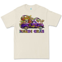 Mardi Gras Skull Truck Premium Tee | Teevron