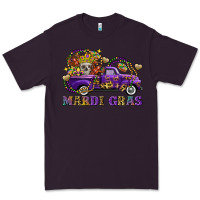 Plum mardi gras skull truck Premium Tee - FaDigitalArtStudio