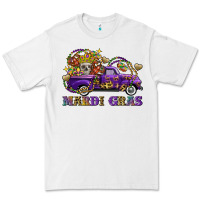 White mardi gras skull truck Premium Tee - FaDigitalArtStudio