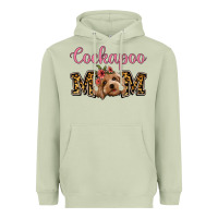 Matcha Cockapoo Mom Heavyweight Hoodie - Jasminsmagicworld