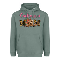 Sage Cockapoo Mom Heavyweight Hoodie - Jasminsmagicworld