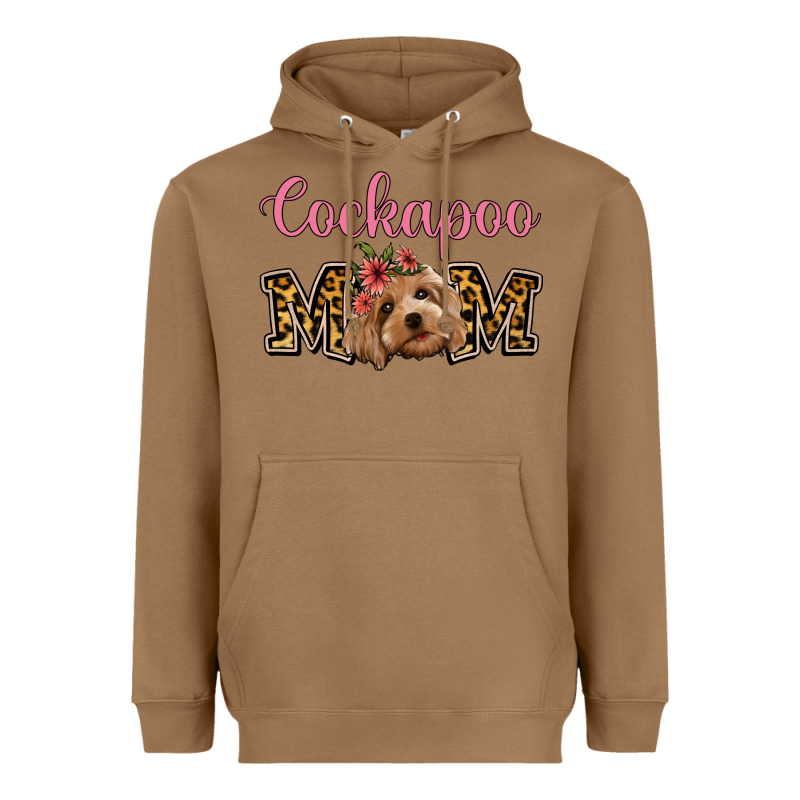 Cockapoo Mom Heavyweight Hoodie by Jasminsmagicworld | Teevron