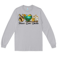 Moon Dust Peace Love Ducks Long Sleeve Tee - LillyAllenDesigns