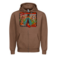 Chestnut christmas with my tribe Zipper Hoodie - Jasminsmagicworld