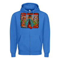 True Royal christmas with my tribe Zipper Hoodie - Jasminsmagicworld