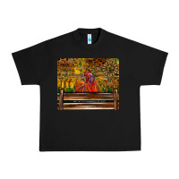 Black Farm Life Rooster Urban Heavy Tee - CowhideDigitalArt