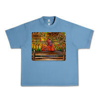 Pebble Blue Farm Life Rooster Urban Heavy Tee - CowhideDigitalArt