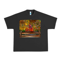 Pigment Black Farm Life Rooster Urban Heavy Tee - CowhideDigitalArt