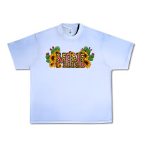 Grape Ice Cactus Leopard Sunflower Mama and Mini Set Urban Heavy Tee - Jasminsmagicworld