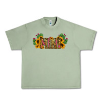 Cactus Leopard Sunflower Mama And Mini Set Urban Heavy Tee | Teevron