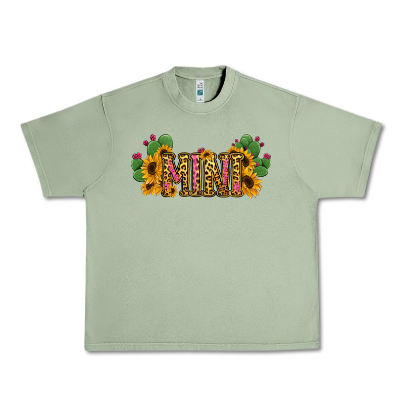 Cactus Leopard Sunflower Mama And Mini Set Urban Heavy Tee by Jasminsmagicworld | Teevron