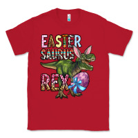 Red Easter Saurus Rex Classic Tee - OliviaCreatesArt