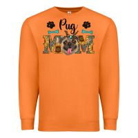Carrot western pug mom Premium Sweatshirt - RanaPortraitStore