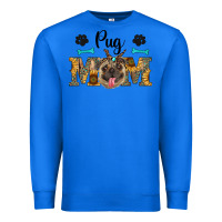 True Royal western pug mom Premium Sweatshirt - RanaPortraitStore
