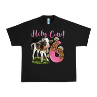 Black holy cow i'm 6 years old Urban Heavy Tee - LillyAllenDesigns