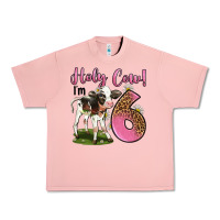 Salmon holy cow i'm 6 years old Urban Heavy Tee - LillyAllenDesigns