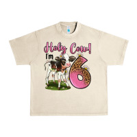Sandshell holy cow i'm 6 years old Urban Heavy Tee - LillyAllenDesigns