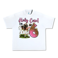 White holy cow i'm 6 years old Urban Heavy Tee - LillyAllenDesigns