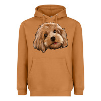 Meerkat Cockapoo Heavyweight Hoodie - Jasminsmagicworld