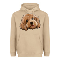 Mushroom Cockapoo Heavyweight Hoodie - Jasminsmagicworld