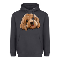 Smoke Cockapoo Heavyweight Hoodie - Jasminsmagicworld