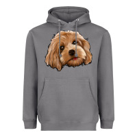Storm Cockapoo Heavyweight Hoodie - Jasminsmagicworld