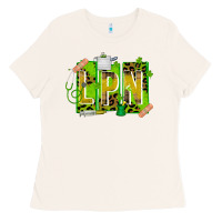 Bone St. Patricks Day Lpn Ladies Tee - CowhideDigitalArt