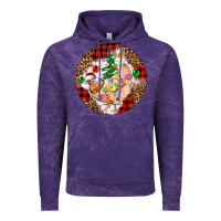 Cloud Purple Christmas chicken Vintage Hoodie - Artiststas