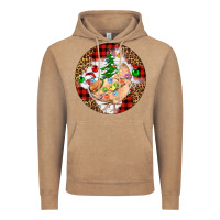 Vintage Coffee Christmas chicken Vintage Hoodie - Artiststas
