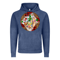 Vintage Denim Christmas chicken Vintage Hoodie - Artiststas