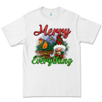 White merry everything Premium Tee - BundleAndBundleShop