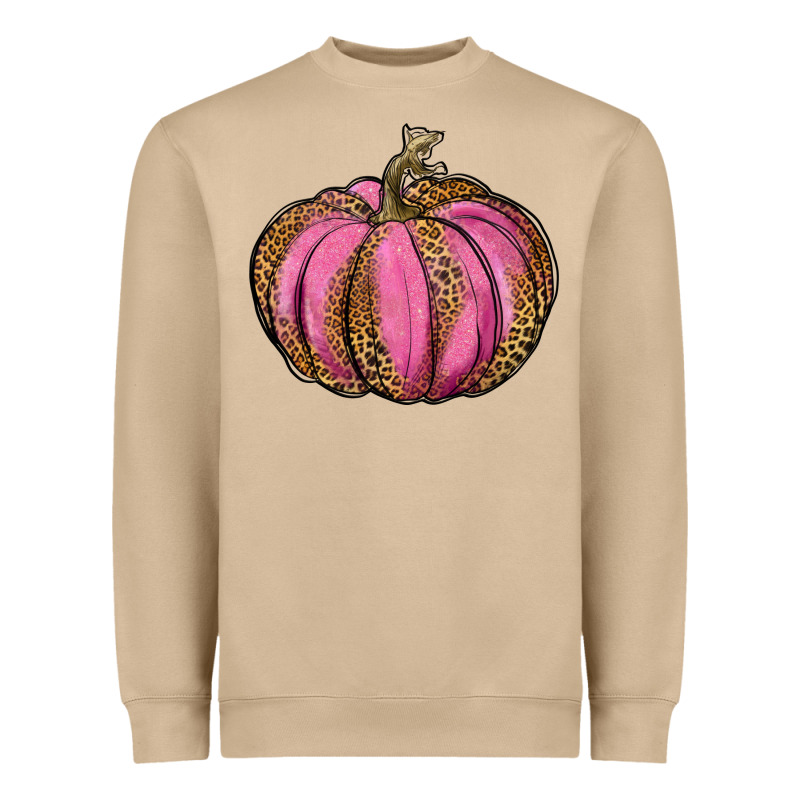 Leopard Cancer Pumpkin Heavyweight Sweatshirt by RanaPortraitStore | Teevron