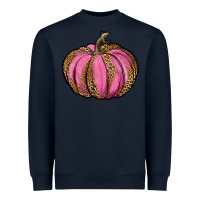 Navy leopard cancer pumpkin Heavyweight Sweatshirt - RanaPortraitStore