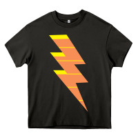 Asphalt LIGHTNING BOLT Heavy Core Tee - baoMotion
