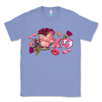 Colony Blue Chicken Valentine's Day xoxo Classic Tee - FaDigitalArtStudio