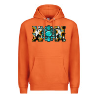 Carrot Sunflower Cowhide Turquoise Gemstone Mom Premium Hoodie - Jasminsmagicworld
