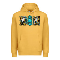 Mustard Sunflower Cowhide Turquoise Gemstone Mom Premium Hoodie - Jasminsmagicworld