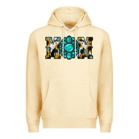 Pina Colada Sunflower Cowhide Turquoise Gemstone Mom Premium Hoodie - Jasminsmagicworld